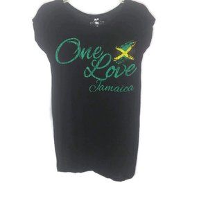 Groovy Bay Souvenir One Love Jamaica Graphic Tee